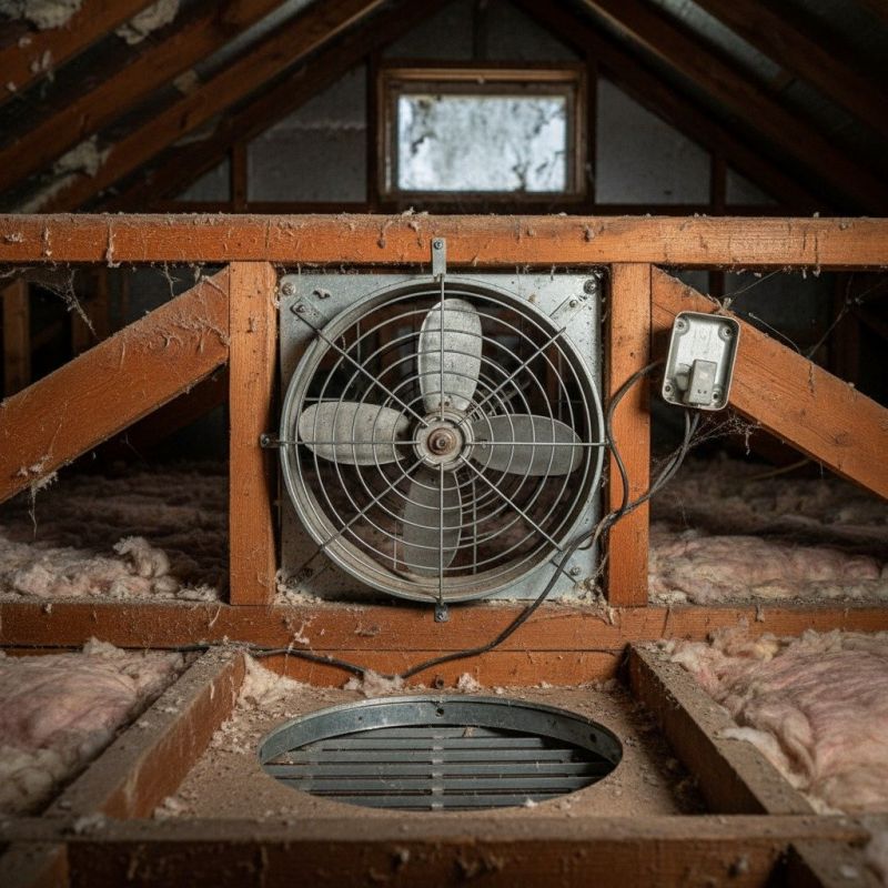 Roof Fan Replacement in Alpharetta, GA